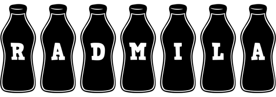 Radmila bottle logo