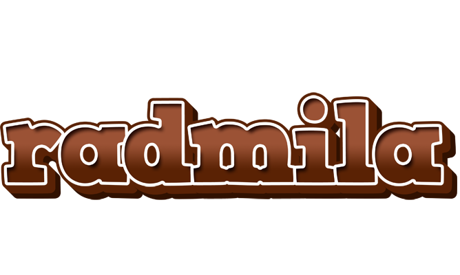 Radmila brownie logo