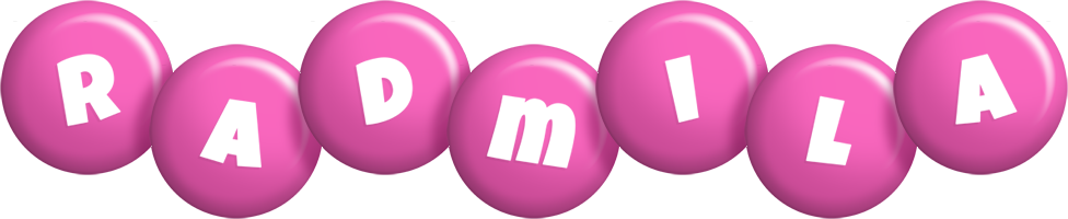 Radmila candy-pink logo