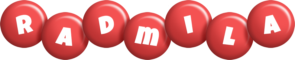 Radmila candy-red logo