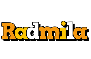 Radmila cartoon logo