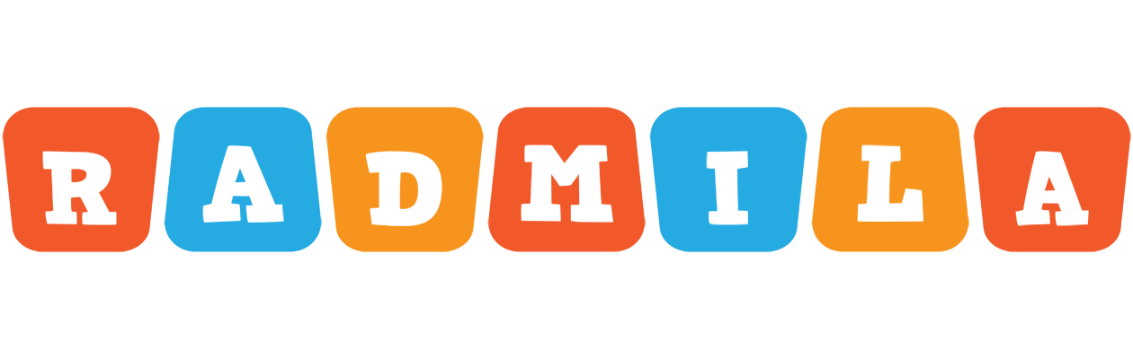 Radmila comics logo