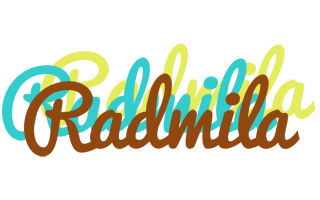 Radmila cupcake logo