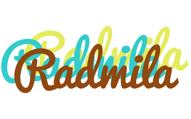 Radmila cupcake logo