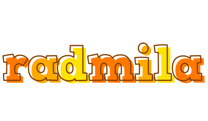 Radmila desert logo