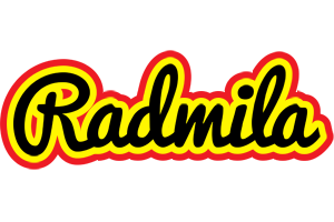 Radmila flaming logo