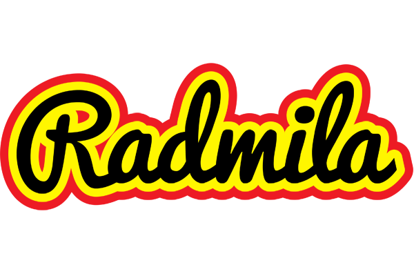 Radmila flaming logo