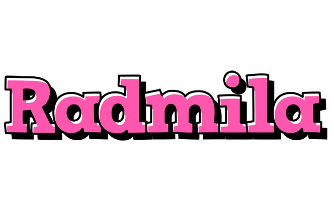 Radmila girlish logo