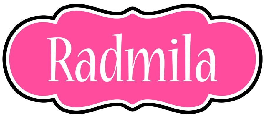 Radmila invitation logo