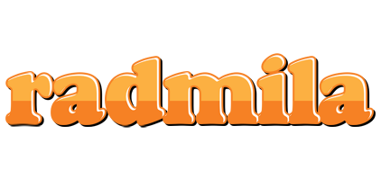 Radmila orange logo