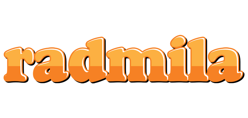 Radmila orange logo