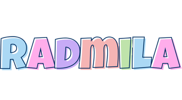 Radmila pastel logo