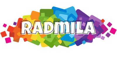Radmila pixels logo