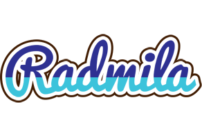 Radmila raining logo