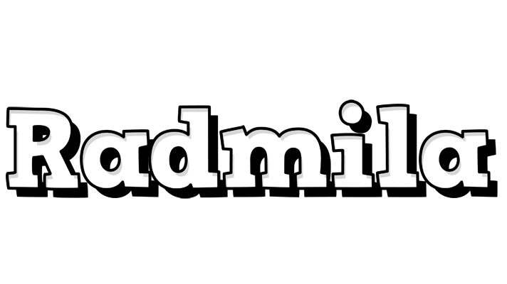 Radmila snowing logo