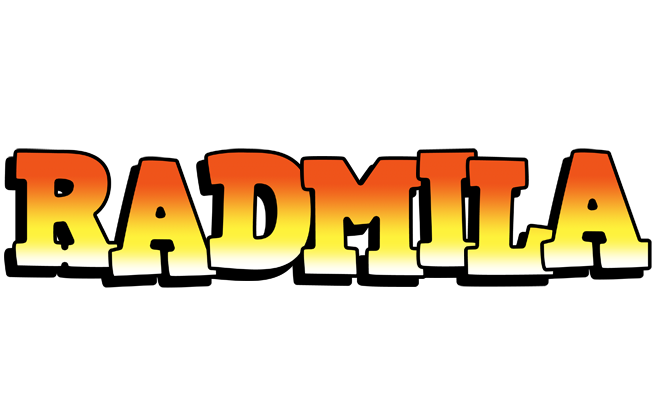Radmila sunset logo