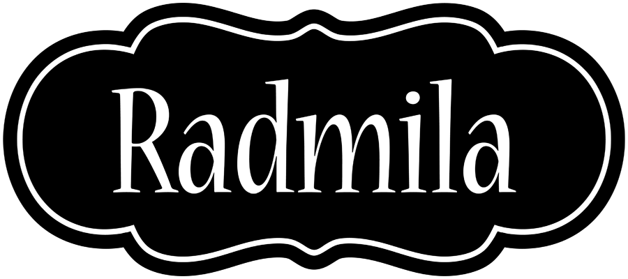 Radmila welcome logo