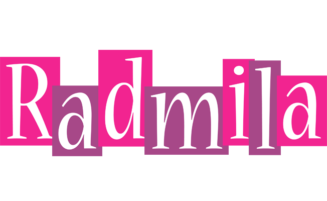 Radmila whine logo