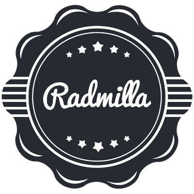Radmilla badge logo