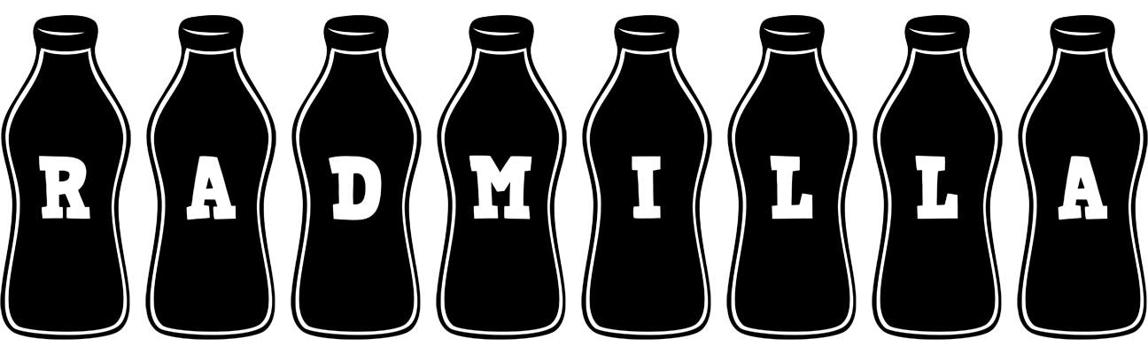 Radmilla bottle logo