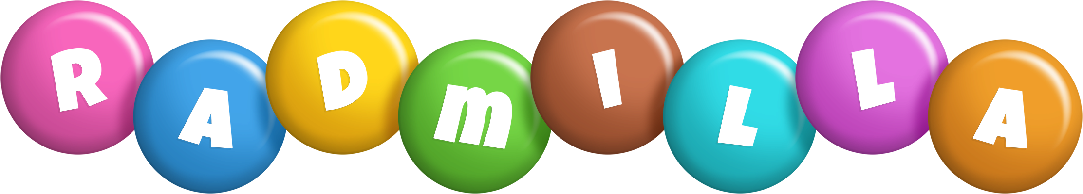 Radmilla candy logo