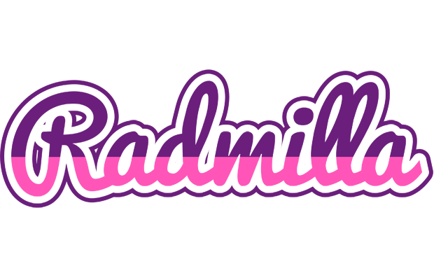 Radmilla cheerful logo