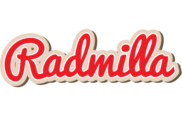 Radmilla chocolate logo
