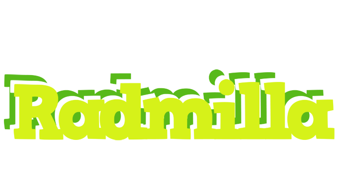 Radmilla citrus logo