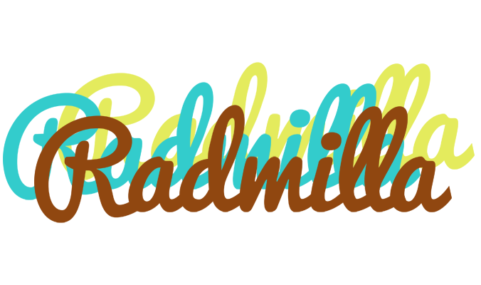 Radmilla cupcake logo