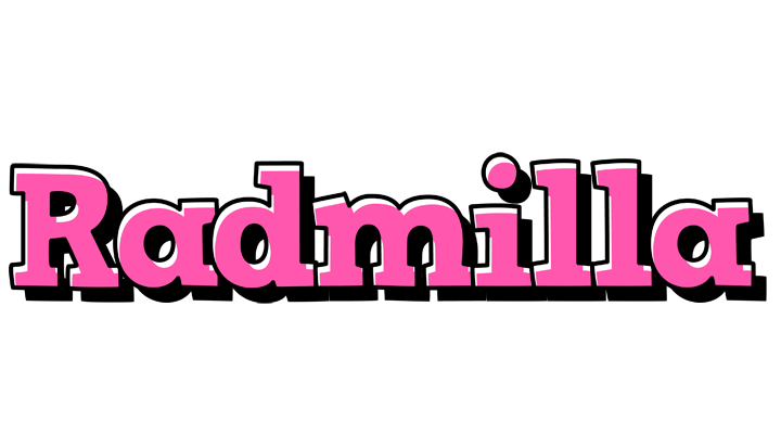 Radmilla girlish logo