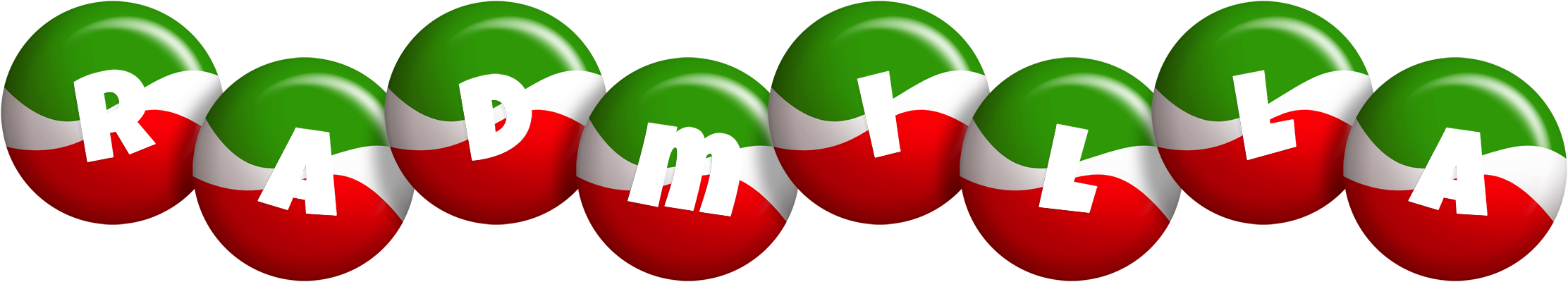 Radmilla italy logo