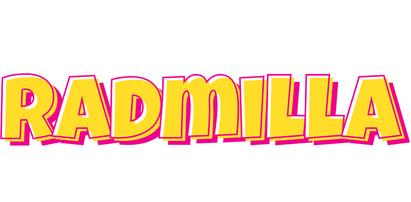 Radmilla kaboom logo