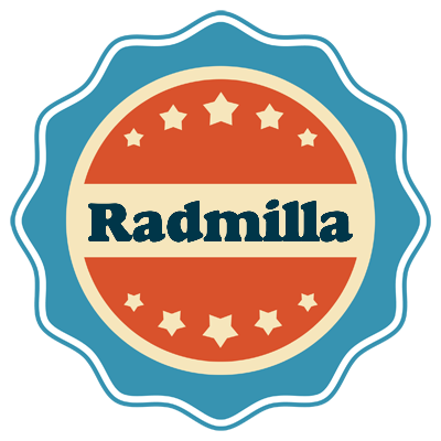 Radmilla labels logo
