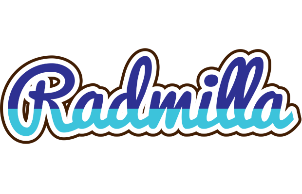 Radmilla raining logo