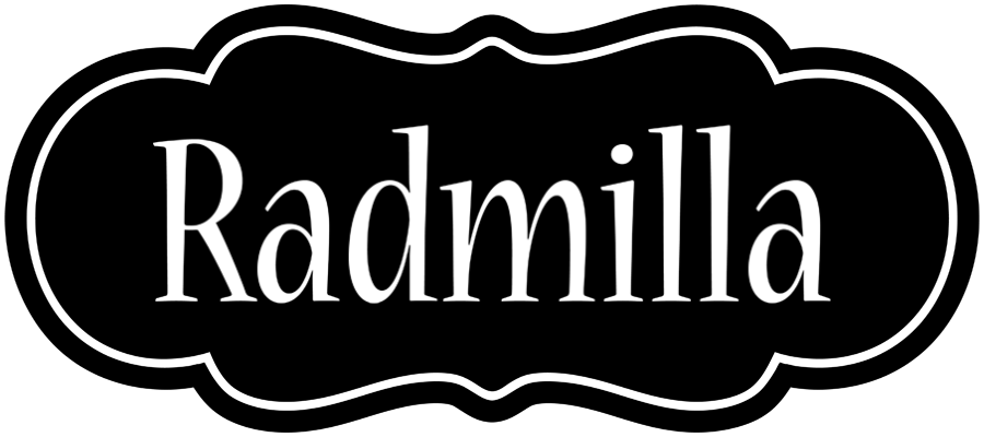 Radmilla welcome logo