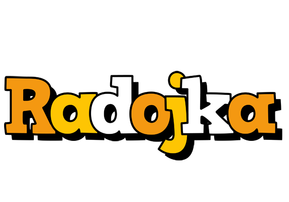 Radojka cartoon logo