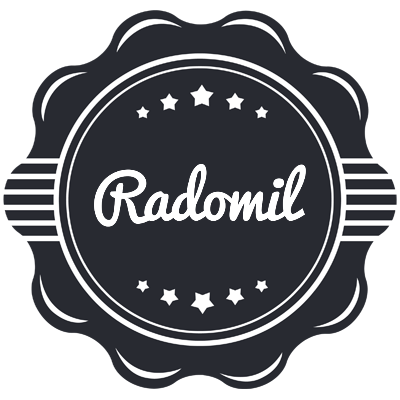 Radomil badge logo