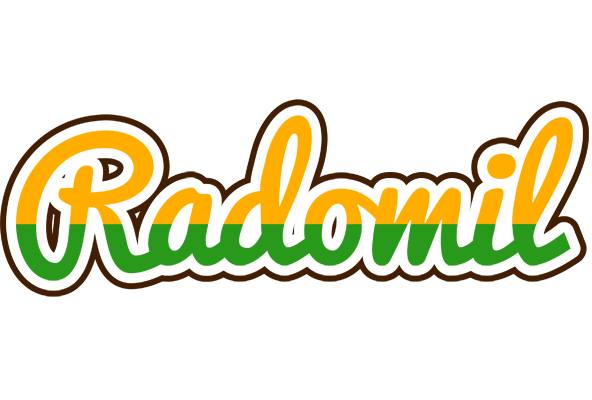 Radomil banana logo