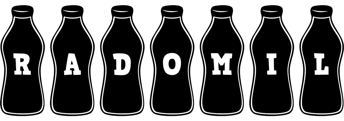 Radomil bottle logo