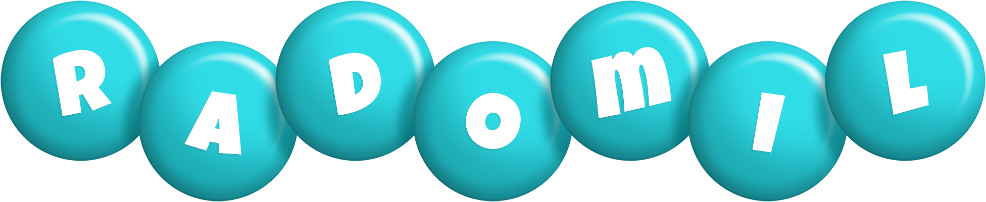 Radomil candy-azur logo