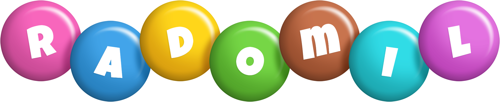 Radomil candy logo