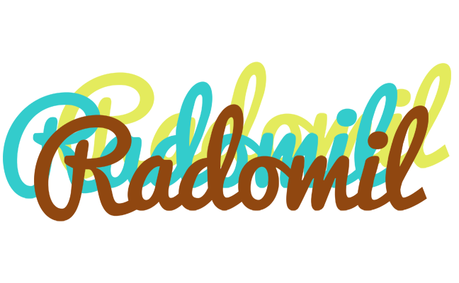 Radomil cupcake logo