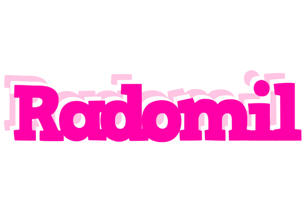 Radomil dancing logo