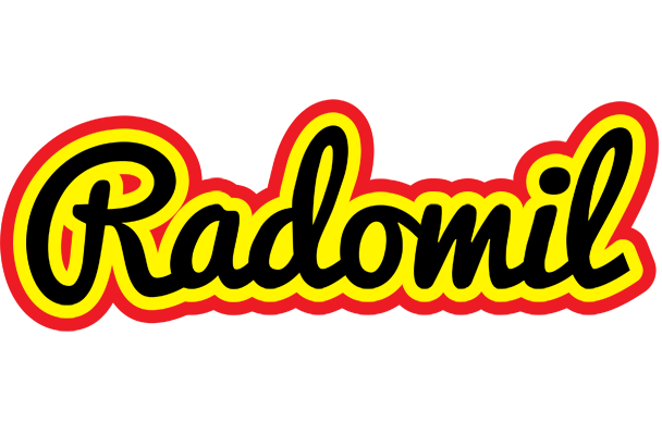 Radomil flaming logo