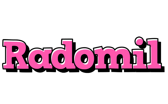Radomil girlish logo