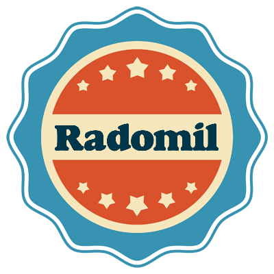 Radomil labels logo