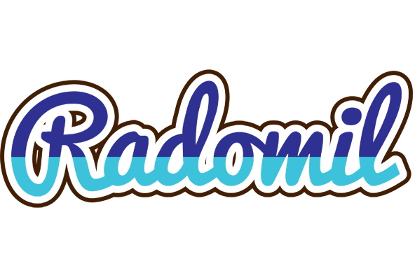 Radomil raining logo