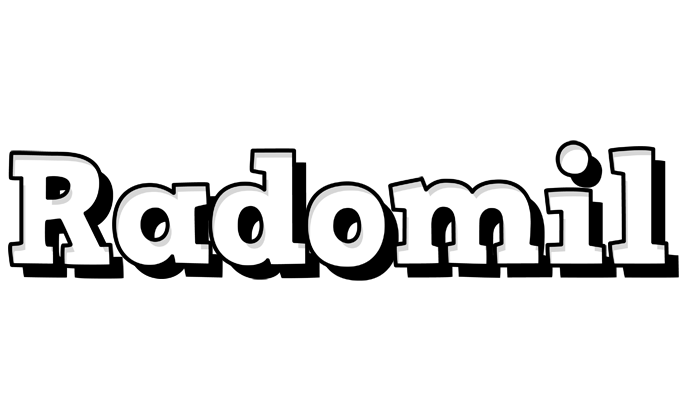 Radomil snowing logo