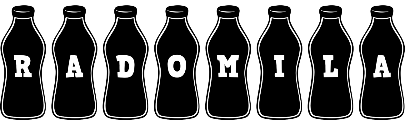 Radomila bottle logo