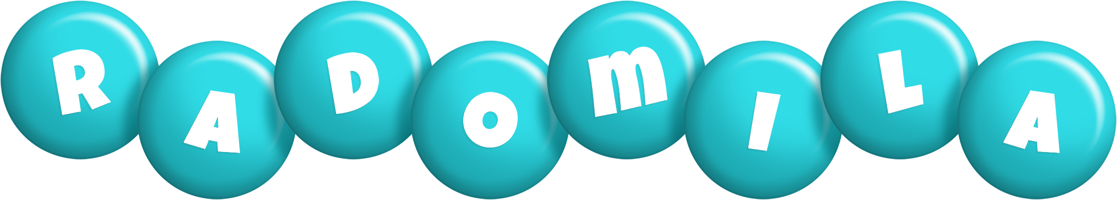 Radomila candy-azur logo